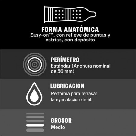 DUREX MUTUAL CLIMAX 12 PRESERVATIVOS