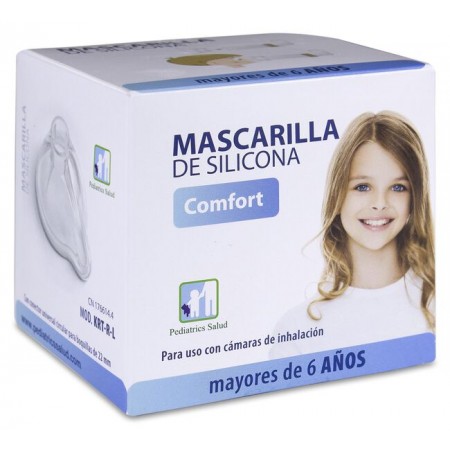 COMFORT MASCARILLA DE SILICONA PEDIATRICA SALUD + 6 AÑOS