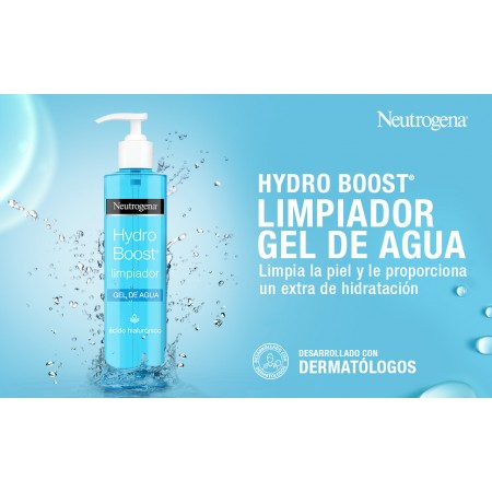 NEUTROGENA LIMPIADOR HYDRO BOOST GEL DE AGUA 200 ML -BAJA-