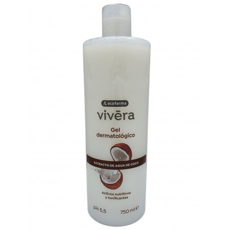 ACOFARMA VIVERA GEL CON EXTRACTO DE COCO 750 ML