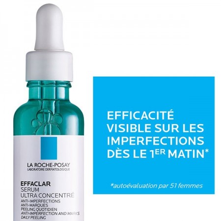 LA ROCHE POSAY EFFACLAR SERUM ULTRACONCENTRADO TRIPLE ACCION 30 ML CON CUENTAGOTAS