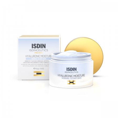 ISDINCEUTICS HYALURONIC MOISTURE PIEL NORMAL A SECA 50 G RECARGA