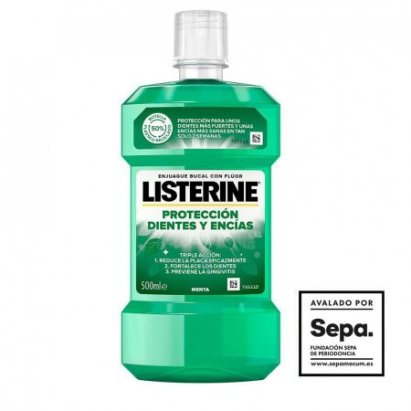 LISTERINE PROTECCION DIENTES Y ENCIAS 750 ML PACK AHORRO