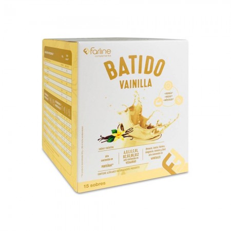 FARLINE BATIDO VAINILLA 15 SOBRES 450 G