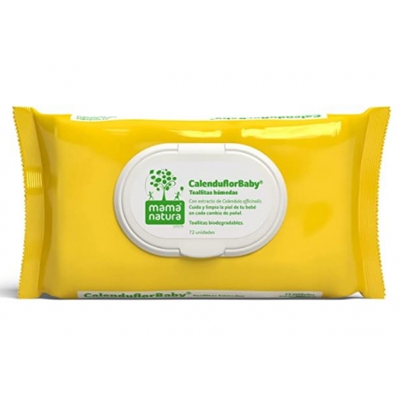 CALENDUFLORBABY TOALLITAS DE CALENDULA 72 TOALLITAS -BAJA-