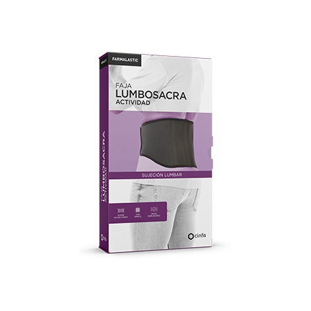 FARMALASTIC FAJA LUMBAR REFORZADA TALLA GRANDE