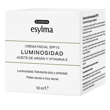 ACOFARMA NESIRA CREMA FACIAL LUMINOSIDAD ACEITE DE ARGAN Y VITAMINA E 50 ML