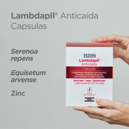 ISDIN LAMBDAPIL ANTICAIDA CAPSULAS 120 CAPSULAS 40% GRATIS