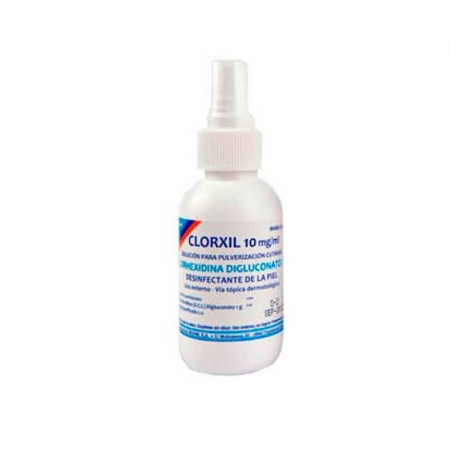 CLORXIL 10 MG/ML SOLUCION PARA PULVERIZACION CUTANEA 50 ML