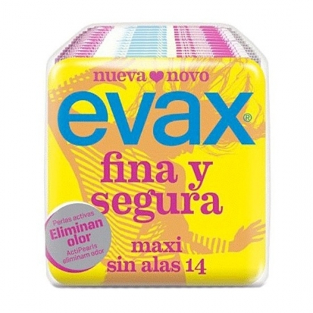 EVAX COMPRESAS FINA Y SEGURA SUPER SIN ALAS 13 UNIDADES