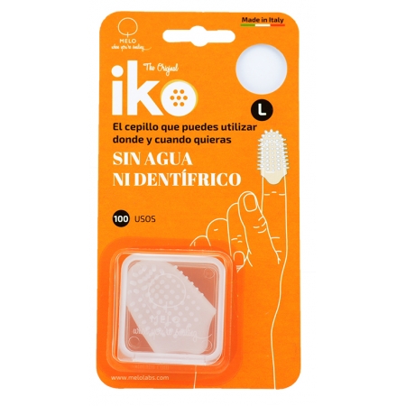 IKO CEPILLO DENTAL DEDO SIN AGUA NI DENTIFRICO TALLA L