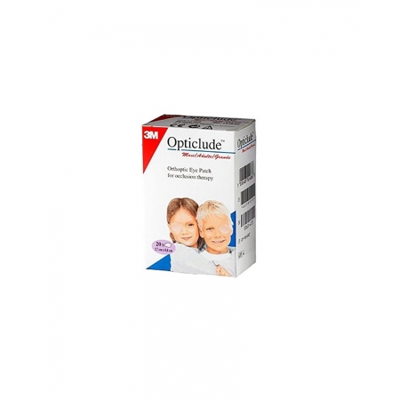 OPTICLUDE PARCHES OCULARES T-GDE 5.7 X 8,0 CM 20 UNIDADES