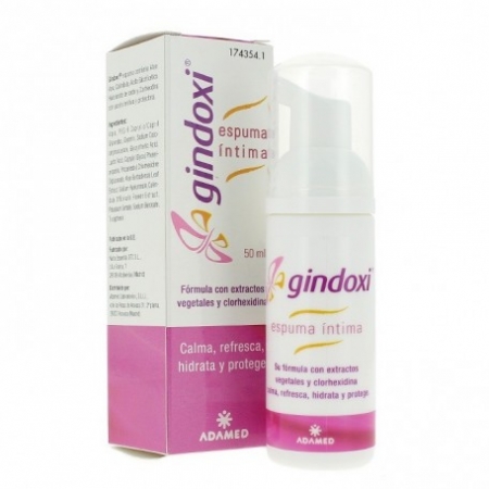 GINDOXI ESPUMA HIGIENE INTIMA 50 ML