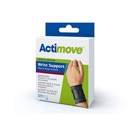 ACTIMOVE SPORT EDITION MUÑEQUERA AJUSTABLE 1 UNIDAD TALLA UNICA