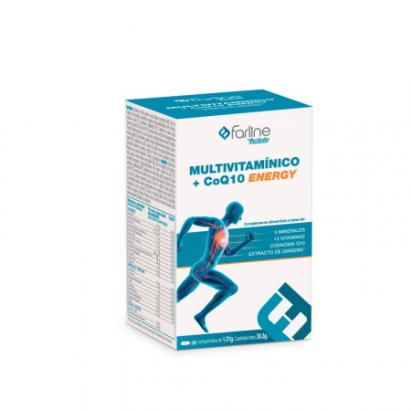 FARLINE ENERGY 30 COMPRIMIDOS (VITAMINAS, GINSENG, COQ10)