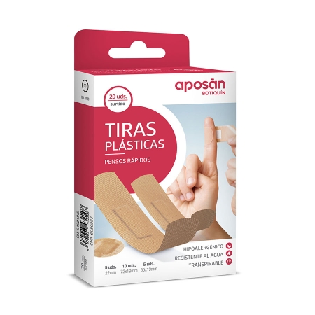 APOSAN 30 APOSITO ADHESIVO PLASTICO 4 TAMAÑOS