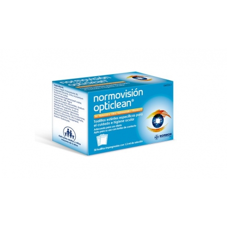 NORMOVISION OCUALIV CLEAN  30 TOALLITAS