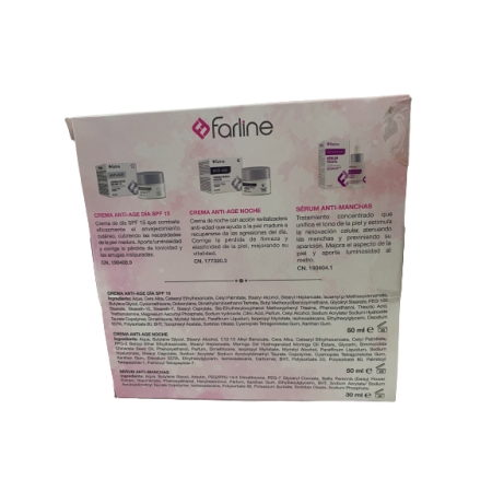 FARLINE PACK RUTINA ANTI-EDAD CON MASAJEADOR FACIAL GUA SHA