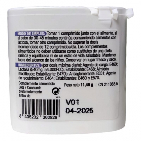 GASTROLIV FORTE GO 15000 UI LACTASA 30 COMPRIMIDOS