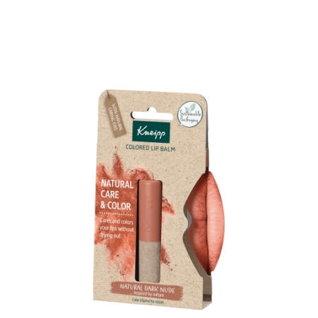 KNEIPP BALSAMO LABIAL CON COLOR NATURAL 3,5 G COLOR DARK NUDE