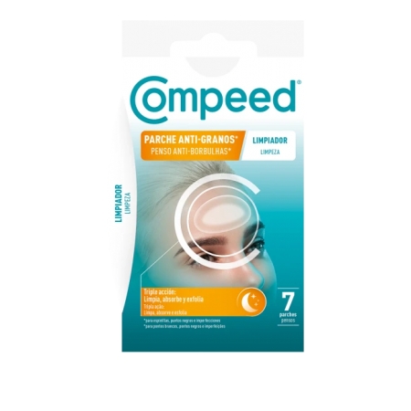 COMPEED PARCHE ANTI-GRANOS LIMPIADOR NOCHE 7 UNIDADES
