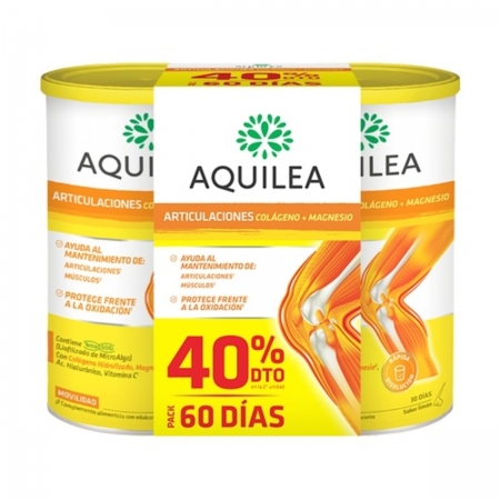 AQUILEA MOBILITY COMPLEX ARTICULACIONES DUPLO COLAGENO+ MAGNESIO 2 X 390 G