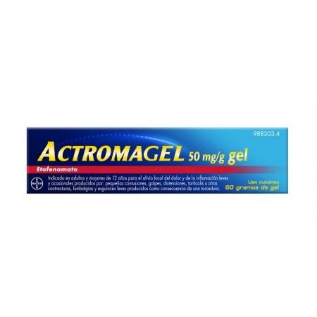 ACTROMAGEL 50 MG/G GEL CUTANEO 1 TUBO 60 G