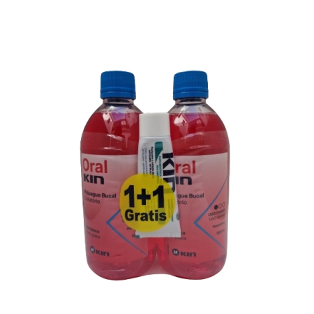 ORALKIN PACK ENJUAGUE BUCAL 2X500 ML