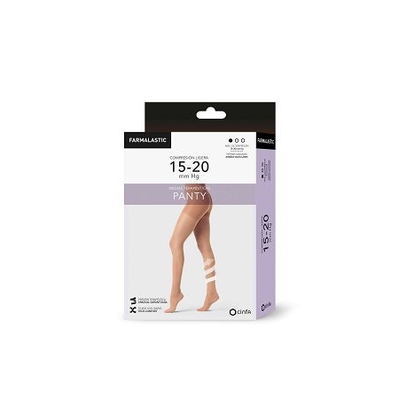 FARMALASTIC PANTY COMPRESION LIGERA TALLA XL COLOR NEGRO