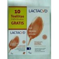 Lactacyd íntimo gel suave 400 ml + toallitas íntimas de regalo