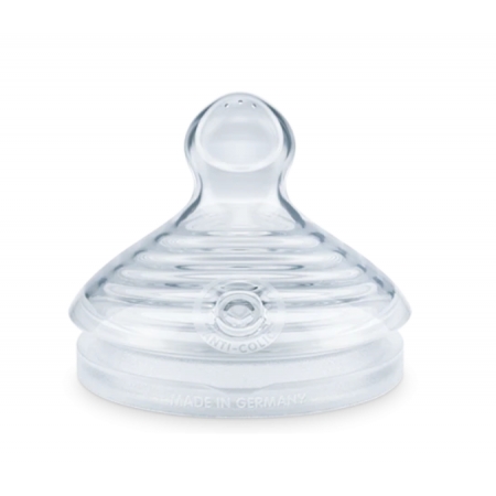 NUK FOR NATURE 2 TETINAS DE SILICONA ANTICOLICO TALLA S -BAJA-