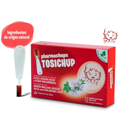 PHARMACHUPS TOSICHUP 12 PASTILLAS SABOR COLA