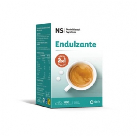 NS ENDULZANTE PACK AHORRO 2 X 500 COMPRIMIDOS