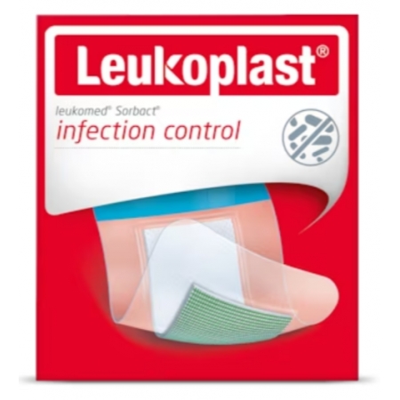 LEUKOMED SORBACT 3 APOSITOS ESTERILES ADHESIVOS 10 CM X 8 CM