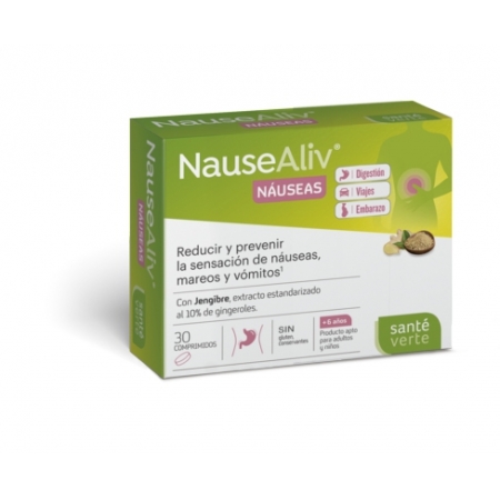 NAUSEALESS NAUSEAS Y MAREOS 30 COMPRIMIDOS