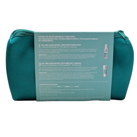 BE+ MED PACK ACNICONTROL LEVE (GEL LIMPIADOR 200 ML + EVITA GRANOS Y BRILLOS 40 ML)