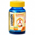 LEOTRON 60 GUMMIES MASTICABLES SABOR SURTIDO LIMON NARANJA Y COLA