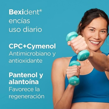BEXIDENT ENCIAS DUPLO COLUTORIO CON CPC + CYMENOL 2 X 500 ML