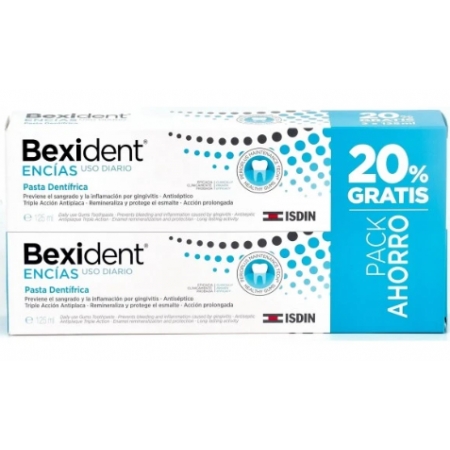 BEXIDENT ENCIAS DUPLO PASTA DENTÍFRICA USO DIARIO 2 X 125 G