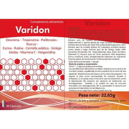 VARIDON 30 CAPSULAS