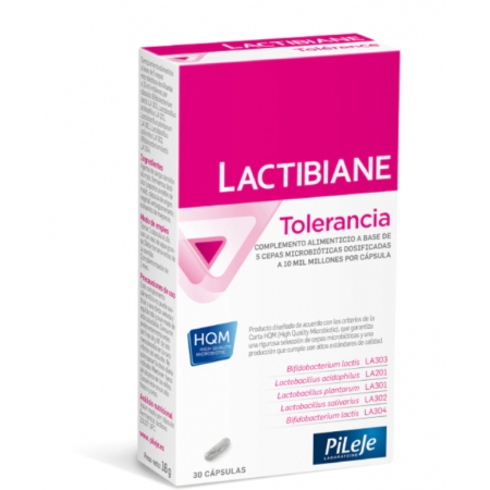 LACTIBIANE TOLERANCE PILEJE 2,5 G 30 CAPSULAS