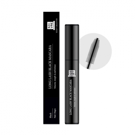 SOIVRE COSMETICS MASCARA PESTAÑAS NEGRA 10 ML