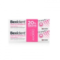 BEXIDENT DIENTES SENSIBLES DUPLO PASTA DENTÍFRICA 2 X 75 ML