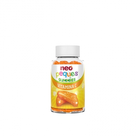 NEO PEQUES GUMMIES VITAMINA C 30 CARAMELOS MASTICABLES SABOR NARANJA