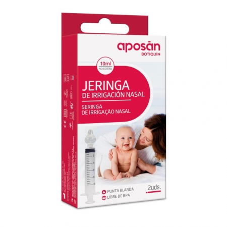 APOSAN JERINGA IRRIGADOR NASAL 2 UNIDADES MONODOSIS 10 ML