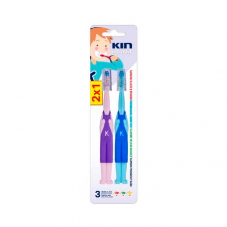 KIN CEPILLO DENTAL INFANTIL DUPLO