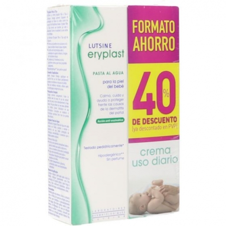 ERYPLAST LUTSINE PASTA AL AGUA DUPLO 2 X 125 G