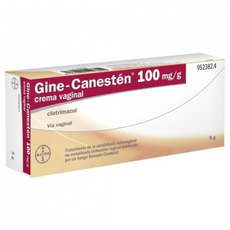 GINE-CANESTEN 100 MG/G CREMA VAGINAL 1 TUBO 5 G