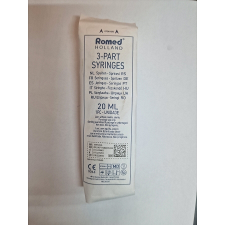 JERINGA 20 ML S/A