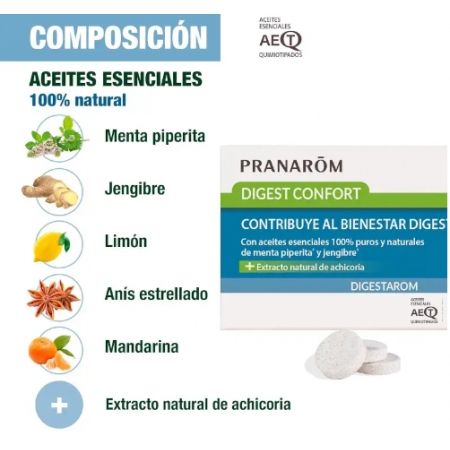 PRANAROM DIGEST CONFORT 21 COMPRIMIDOS